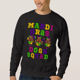 We are the Mardi Dog Squad This is my 2023 Mardi G Lång Ärmad Tröja