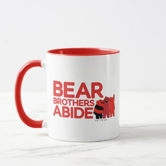 We Bare Bears - Bear Brothers Abide Mugg (Vänster)