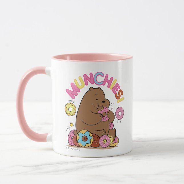 We Bare Bears - Grizz Donut Munchies! Mugg (Vänster)