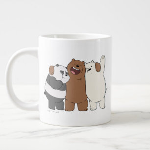 We Bare Bears Group Hug Jumbo Mugg