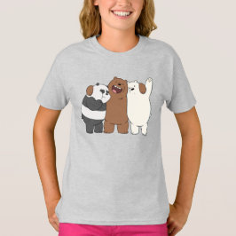 We Bare Bears Group Hug T Shirt