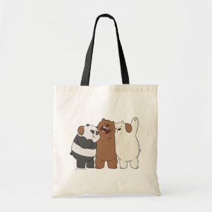 We Bare Bears Group Hug Tygkasse