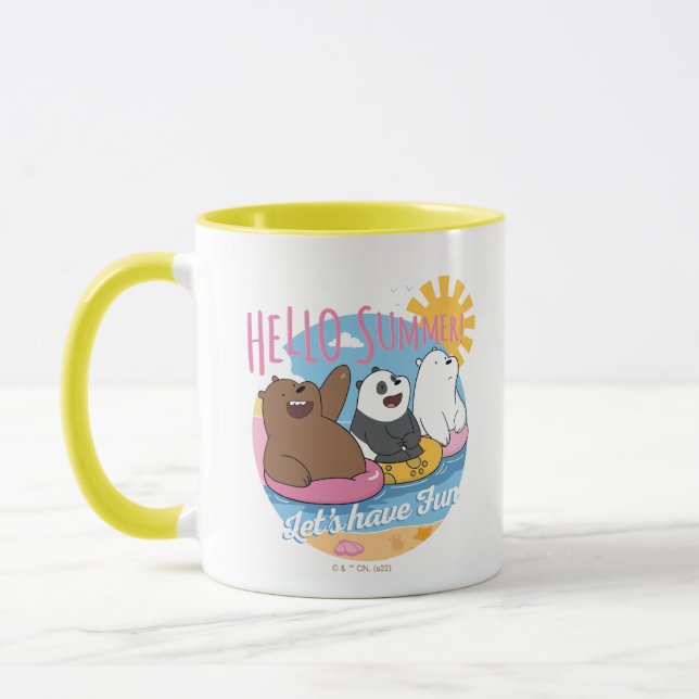 We Bare Bears - Hello Summer! Let's Have Fun Mugg (Vänster)