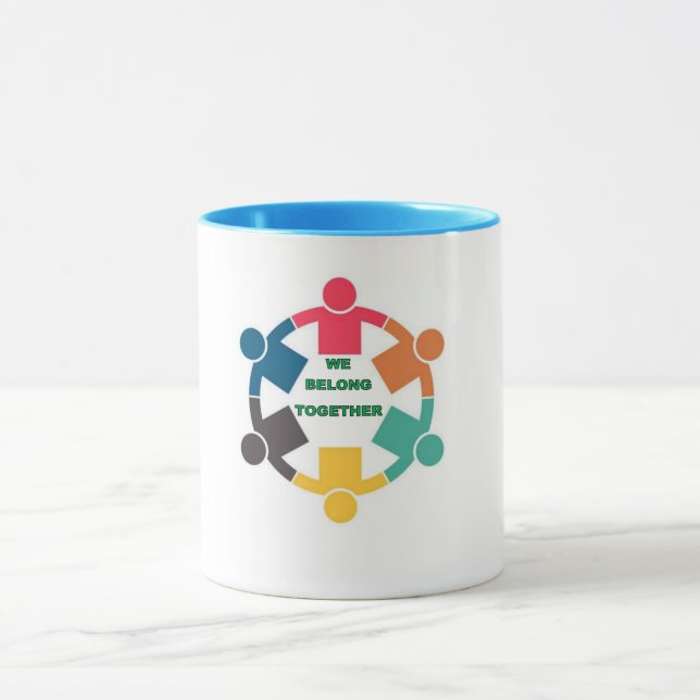 WE BELONG TOGETHER Mug Mugg (Center)
