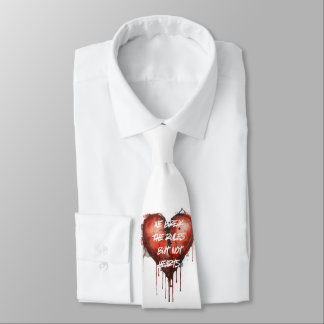 We Break the rules but not heart Tie Slips