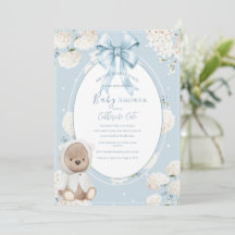 We Can Bearly Wait Floral Whimsical Baby Shower