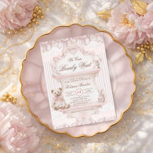 We Can Bearly Wait Nursery Girl Baby Shower