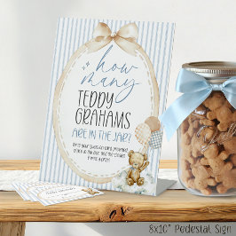 We Can Bearly Wait Teddy Grahams  Baby Shower Game