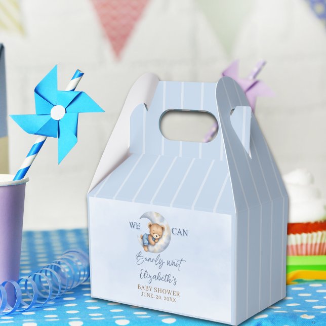 We Can Bearly Wait Treat Box Presentaskar (Skapare uppladdad)