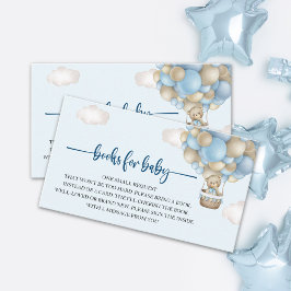 We Can Bearly Wait with Bear in Balloon Basket Tilläggskort