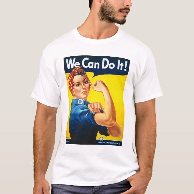 We_Can_Do_It_Propaganda affisch Tee Shirt (Framsida)