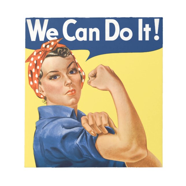 We Can Do It! Rosie the Riveter  Anteckningsblock (Framsida)