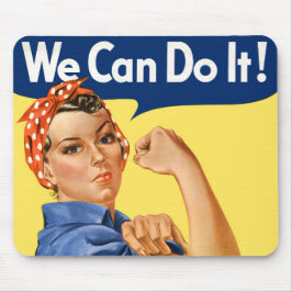 We Can Do It! Rosie the Riveter Musmatta