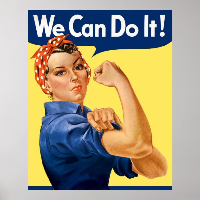 We Can Do It! Rosie the Riveter Poster (Framsidan)