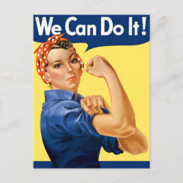We Can Do It! Rosie the Riveter Vykort
