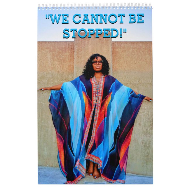 "WE CANNOT BE STOPPED!" - 2025 fashion calendar Kalender (Omslag)
