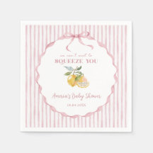 We can't wait to Squeeze You Lemon Baby Shower