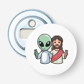 We come in peace flasköppnare