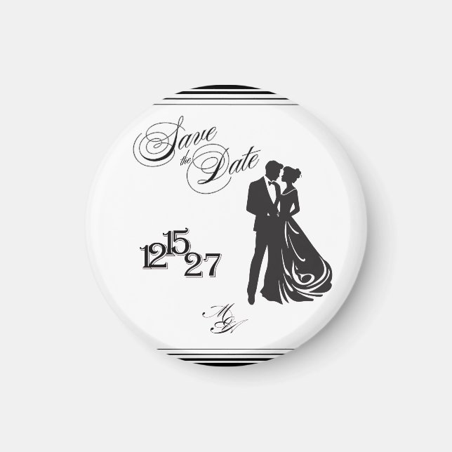 We Do Formal Save the Date Magnet (Framsidan)