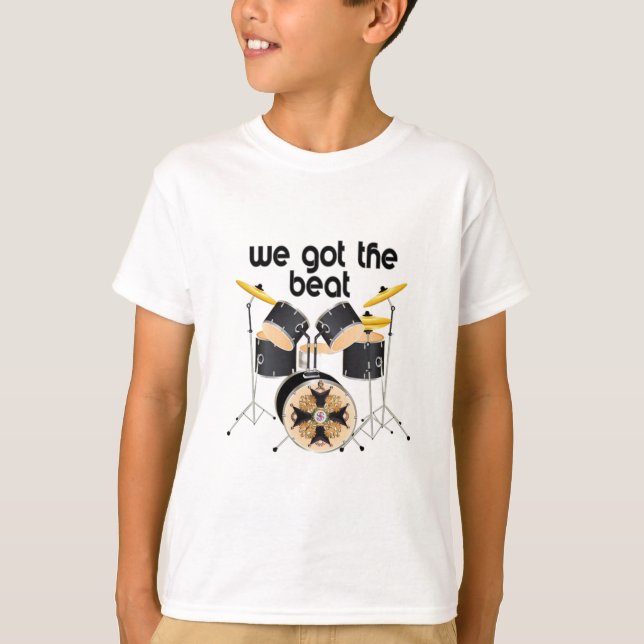 We Got The Beat  T Shirt (Framsida)