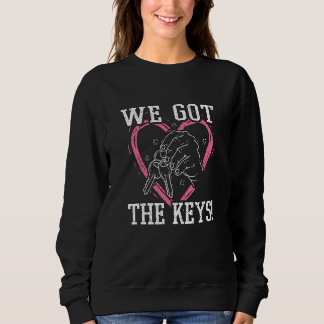 We Got The Keys Homeowner House Buying T Shirt (Framsida)