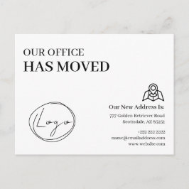 We Have Moved Office Business Address Change Vykort