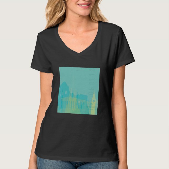 WE LIKE IT HERE T SHIRT (Framsida)