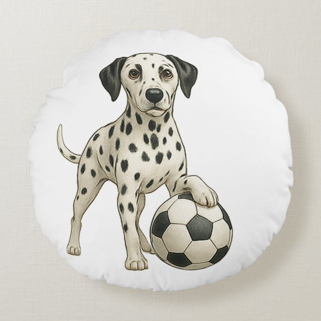 we love sports rund kudde (Framsidan)