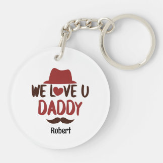 We love u daddy funny design