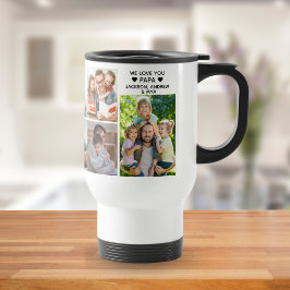 We love you dad collage of 9 photos children resemugg