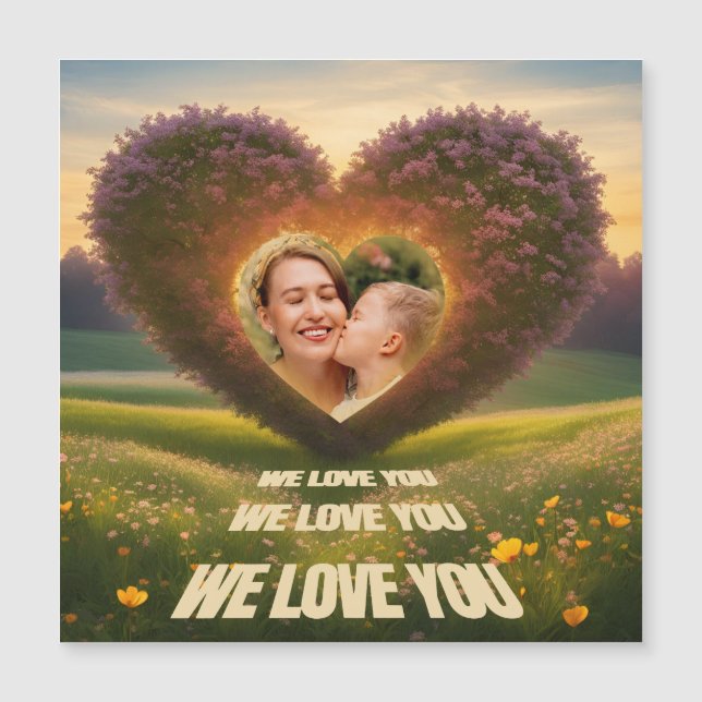 We love You - Fotoherz für Mütter (Framsida)