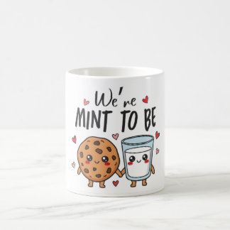 We Mint to Be Cookie and Milk Mug Kaffemugg