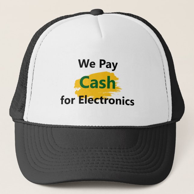 We Pay Cash for Electronics Keps (Framsida)