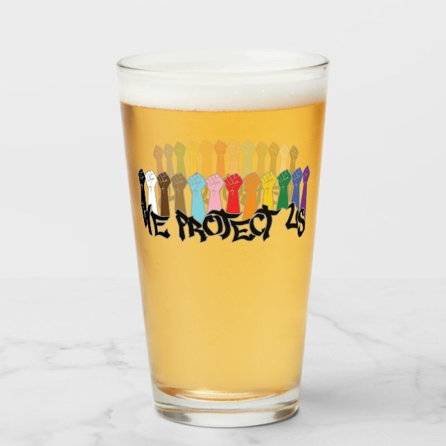 We Protect Us Glaskopp (Framsida fylld)