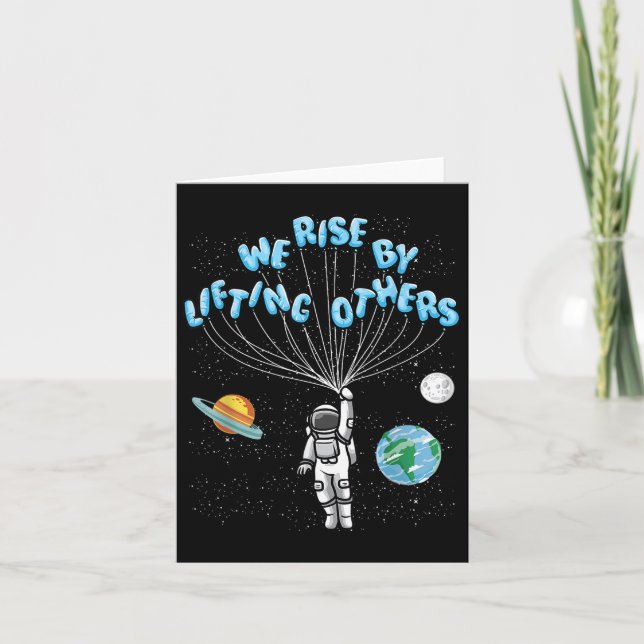 We Rise Motivational Quote - Clic Fit, Short Sleev Kort (Framsida)