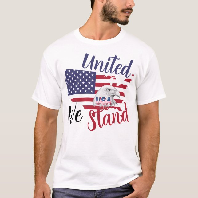 We stand united t shirt (Framsida)