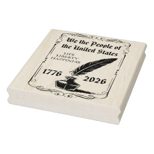 We the People 1776–2026 Quill • 250 Years Tribute Stämpel