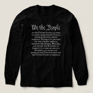 We the People Full Constitution Preamble T Shirt