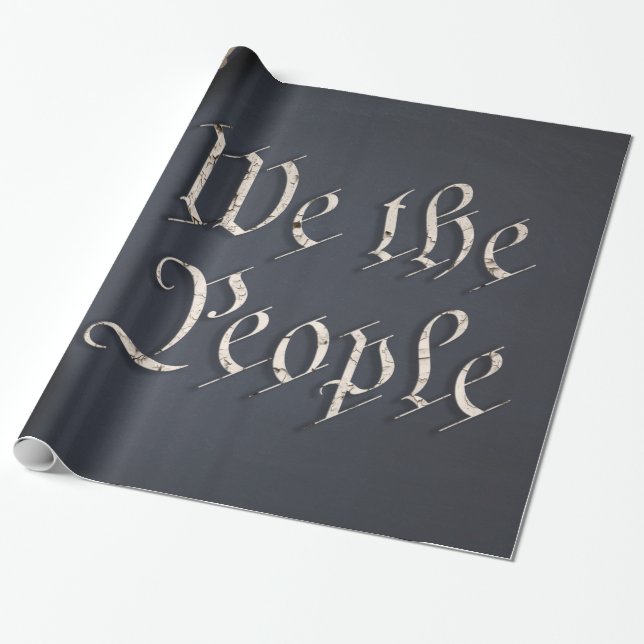 We the People Presentpapper (Utrullad)