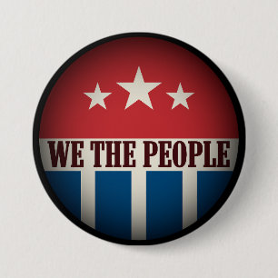 We the People Retro Knapp