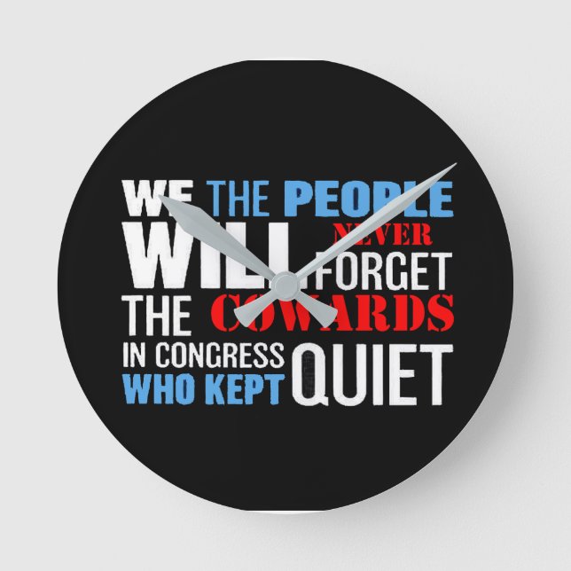 we the people... rund klocka (Framsida)