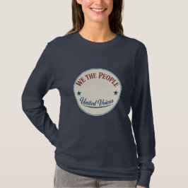 We The People Vintage Badge T Shirt