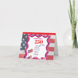 We The Silly Geese 250th Funny Celebration Tack Kort