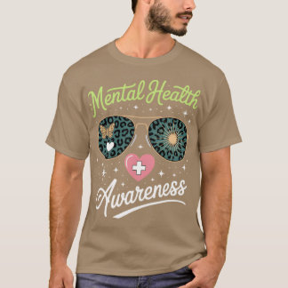 We Wear I Wear Green Mental Health Awareness Month T Shirt