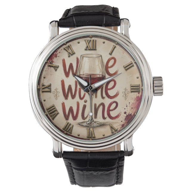 We Wine  Armbandsur (Framsida)