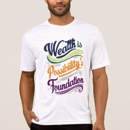"Wealth is Possibility' Foundation T-Shirt