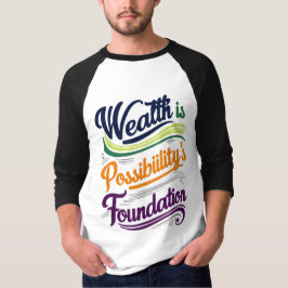 "Wealth is Possibility' Foundation T-Shirt