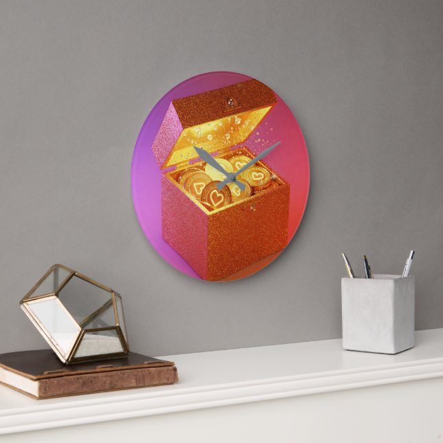 Wealth Journey A Stor Klocka (Kontor)