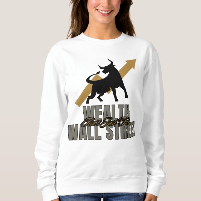 Wealth Rebebell Street Smart Investor Exklusiv T Shirt (Framsida)