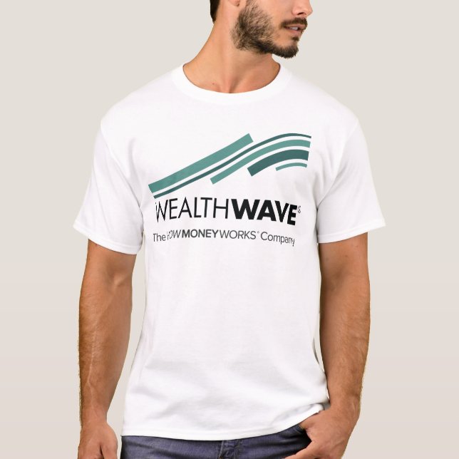WealthWave | manar T-tröja för kortärmad T Shirt (Framsida)